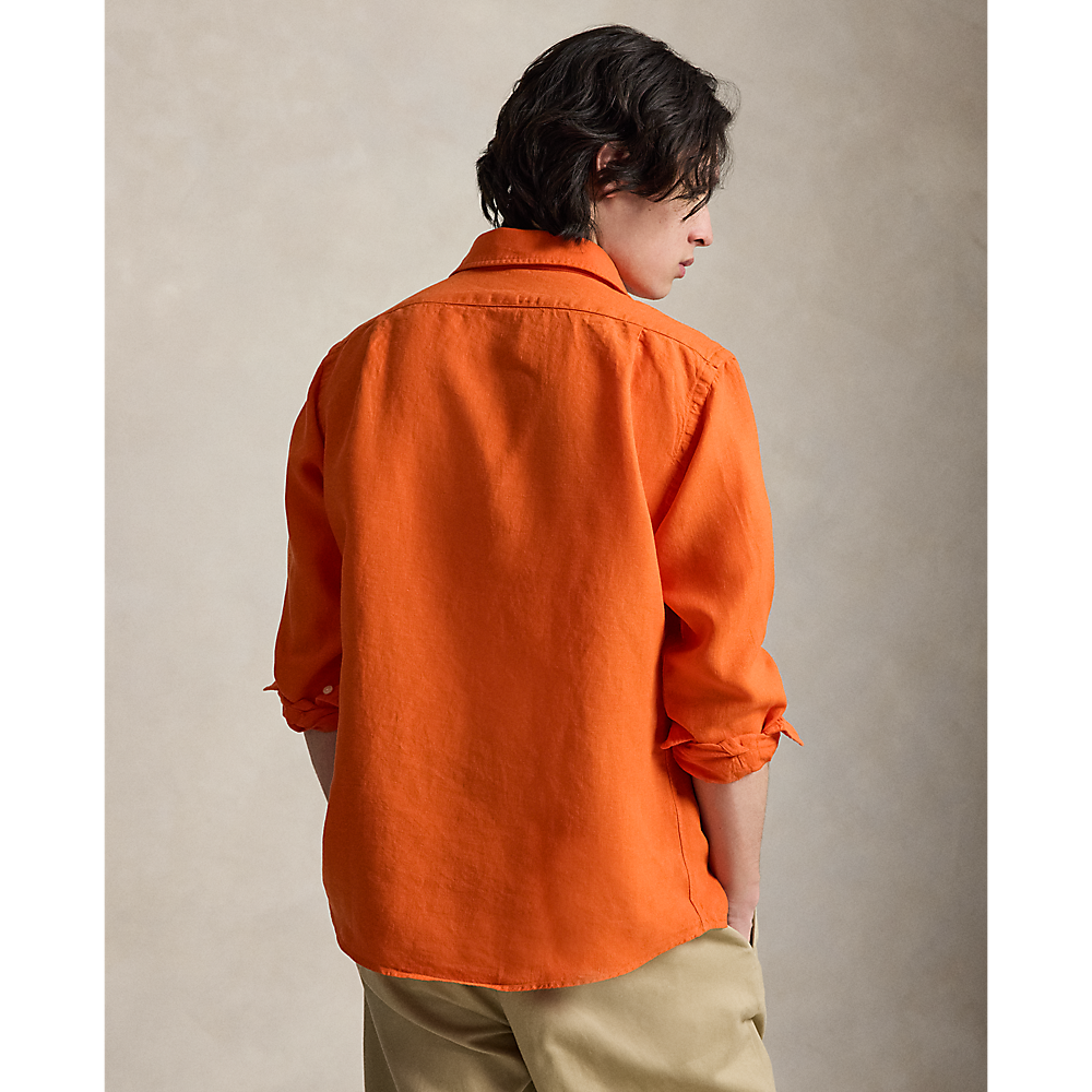 PRL Custom Fit Slub Linen Shirt/Košulja 710B15650003