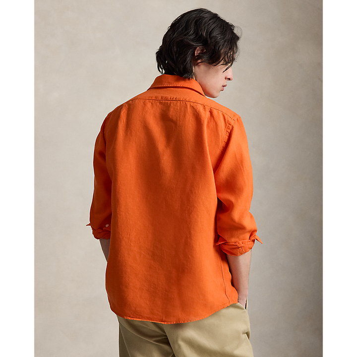 PRL Custom Fit Slub Linen Shirt/Košulja 710B15650003