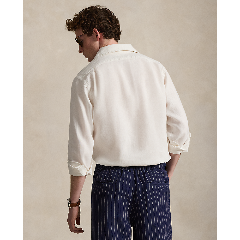 PRL Custom Fit Slub Linen Shirt/Košulja 710B15650005