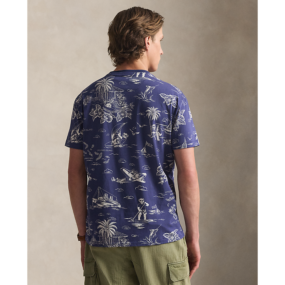 PRL Custom Slim Fit Polo Bear T-Shirt/Majica 710B16619001