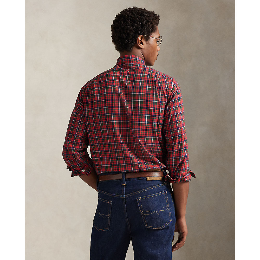 PRL  Custom Fit Plaid Twill Shirt/Košulja 710P01445001