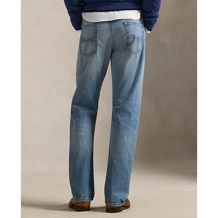 PRL Hampton Straight Hand-Painted Jeans/Traperice 710P02946001