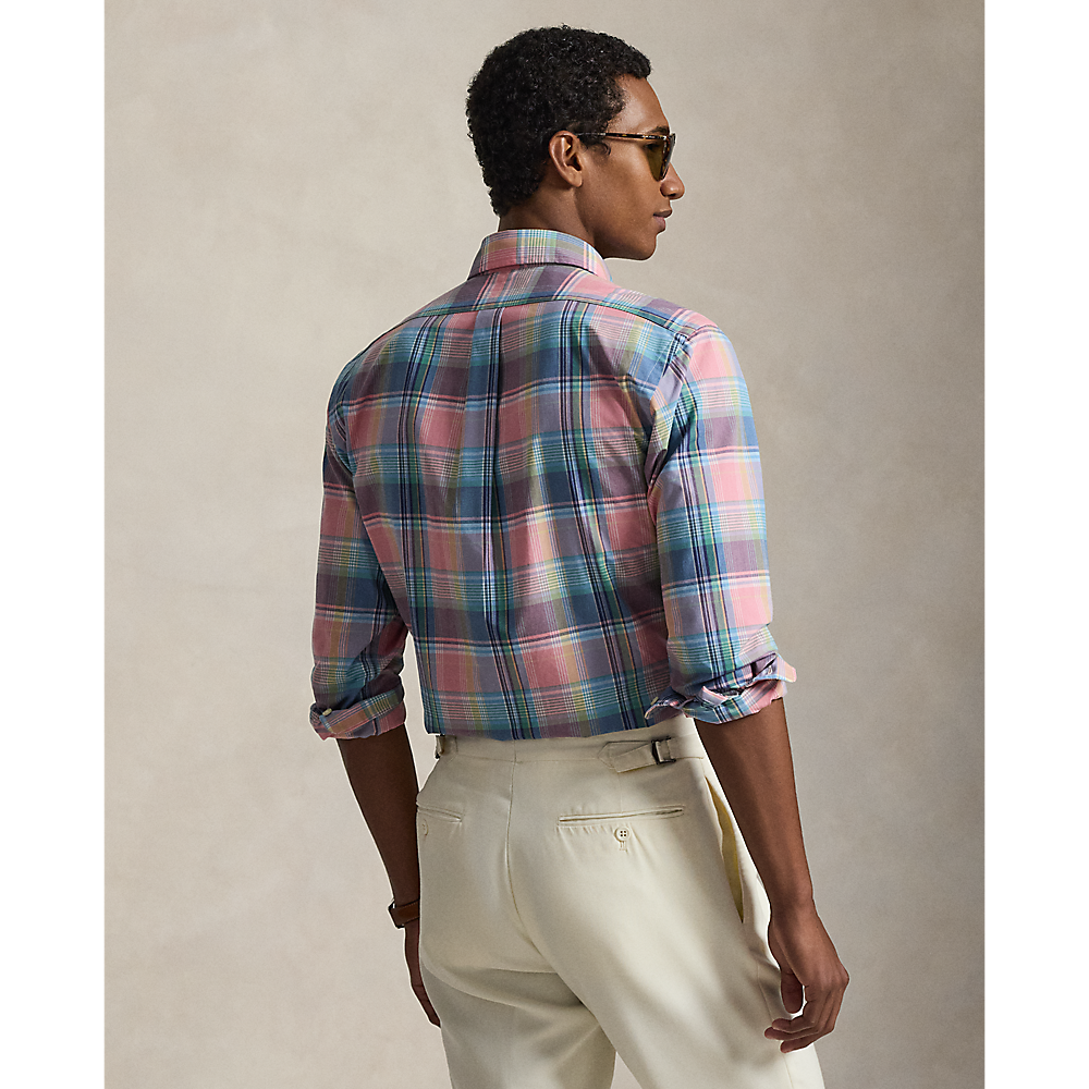 PRL Custom Fit Plaid Poplin Shirt/Košulja 710P06020006