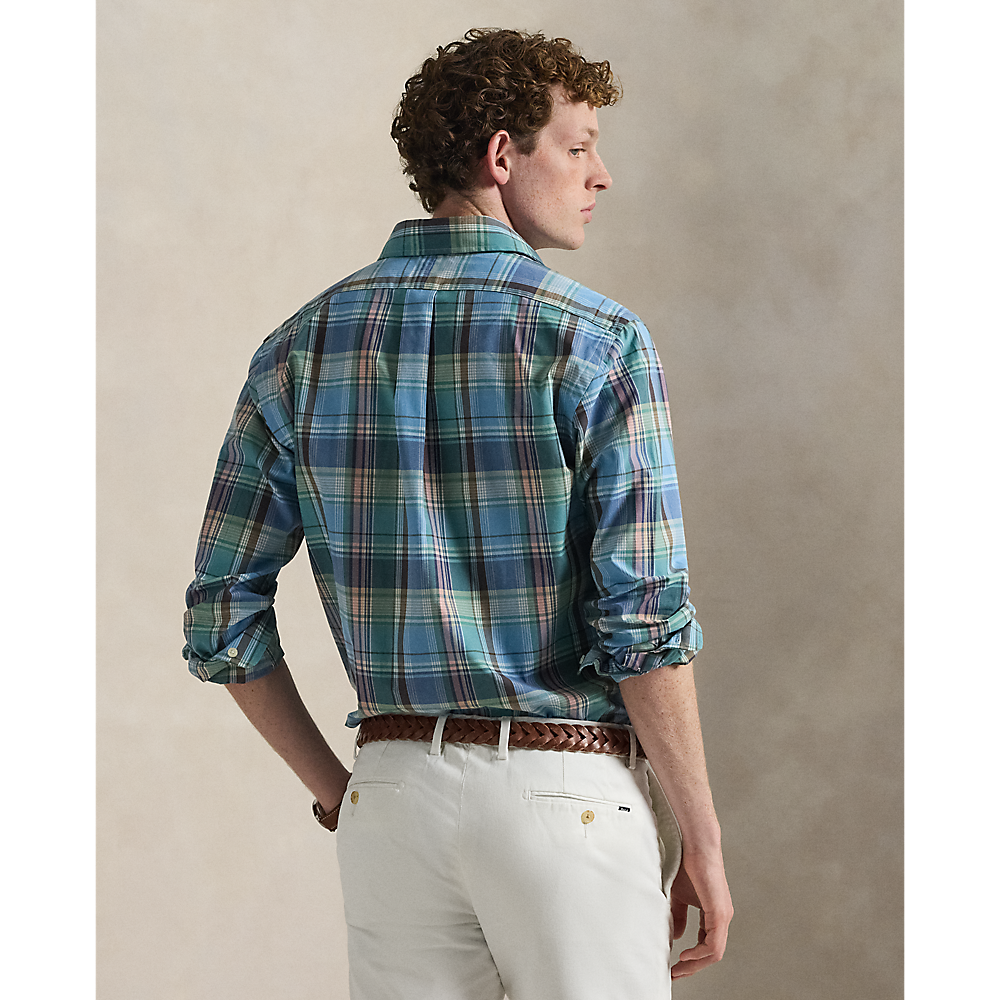 PRL Custom Fit Plaid Poplin Shirt/Košulja 710P06020007