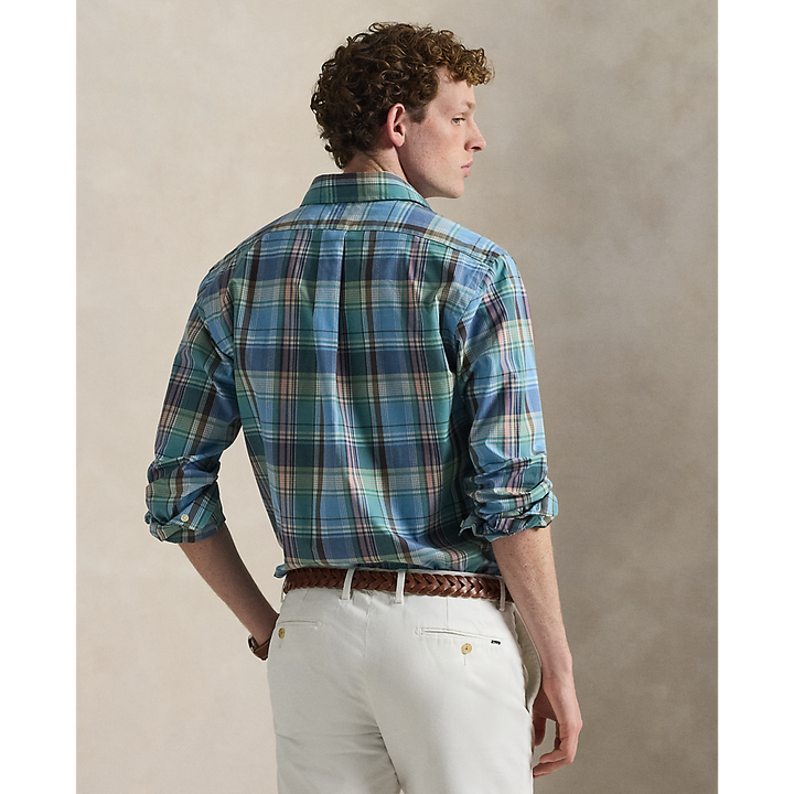 PRL Custom Fit Plaid Poplin Shirt/Košulja 710P06020007