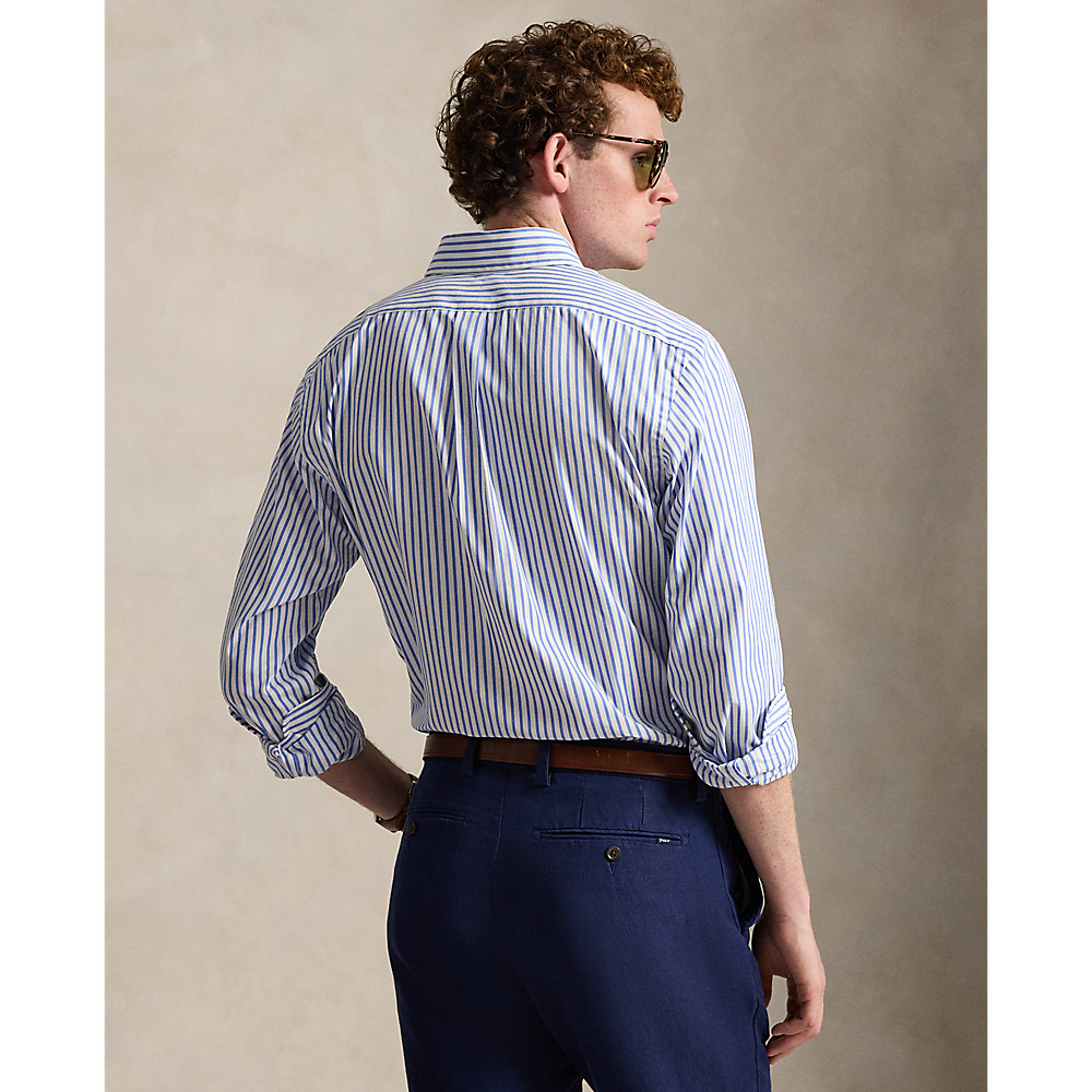 PRL Custom Fit Striped Poplin Shirt/Košulja 710P07019001