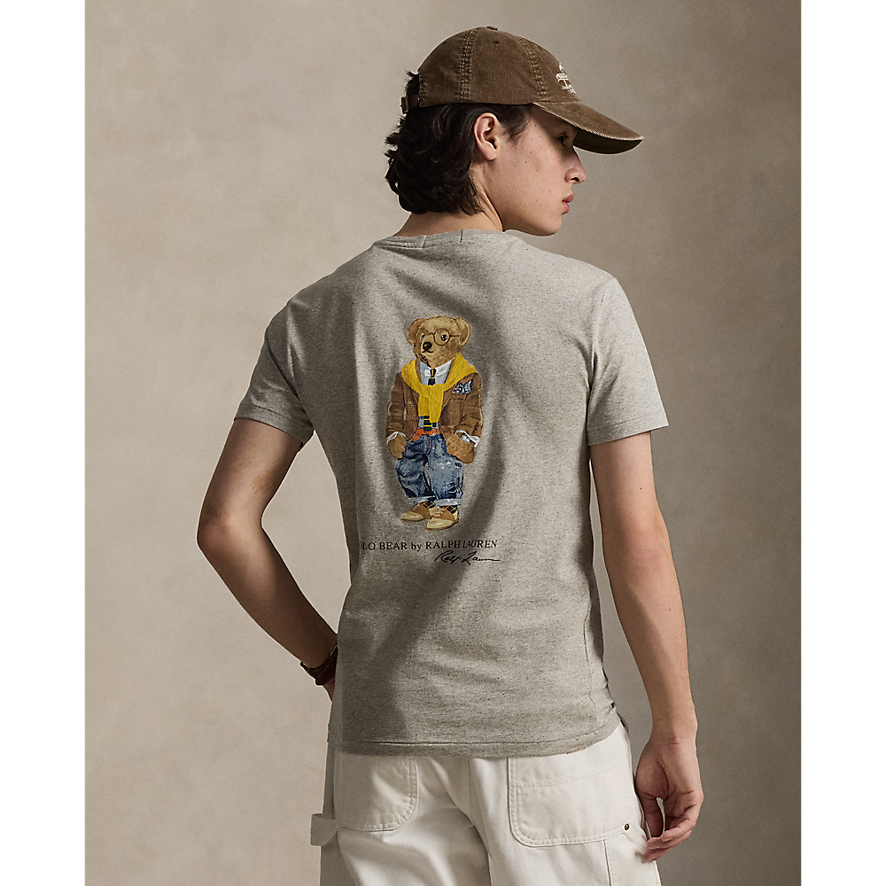 PRL Custom Slim Fit Polo Bear Jersey T-Shirt/Majica 710P07348001