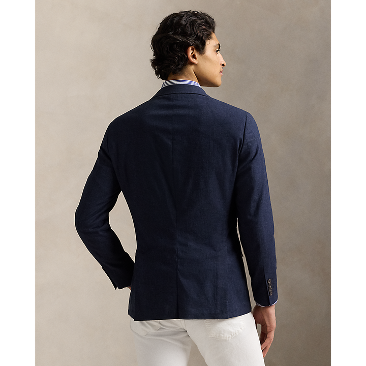 PRL Polo Modern Plaid Linen-Blend Jacket/Sako 715966379001