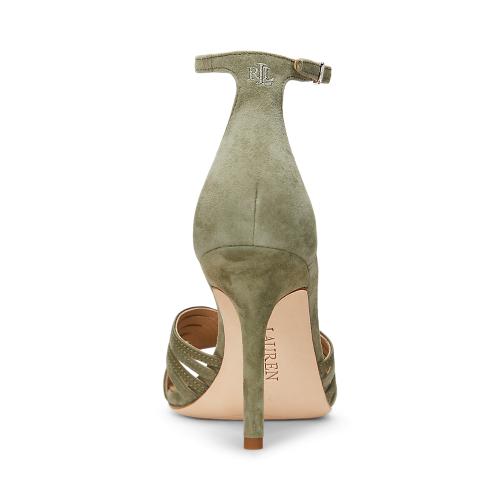 LRL Allie Suede &amp; Leather Multistrap Sandal/Sandale 802966856002