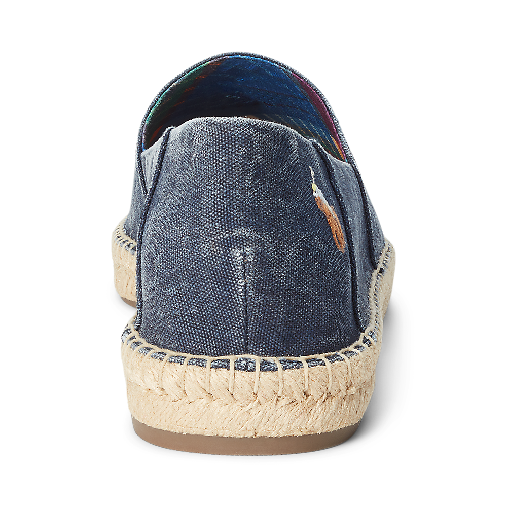 PRL Cevio Washed Canvas Espadrille/Espadrile 803932163001