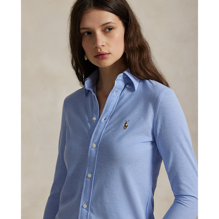 PRL Slim Fit Knit Cotton Oxford Shirt/Košulja 211664427001