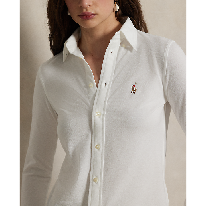 PRL Slim Fit Knit Cotton Oxford Shirt/Košulja 211664427003