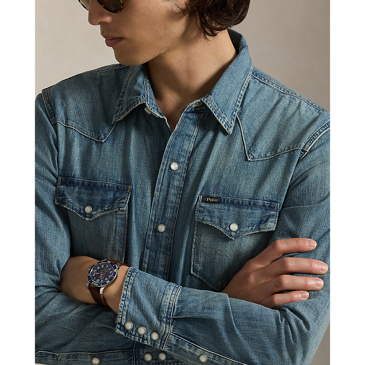 PRLSlub Denim Western Shirt/Košulja 710703936001