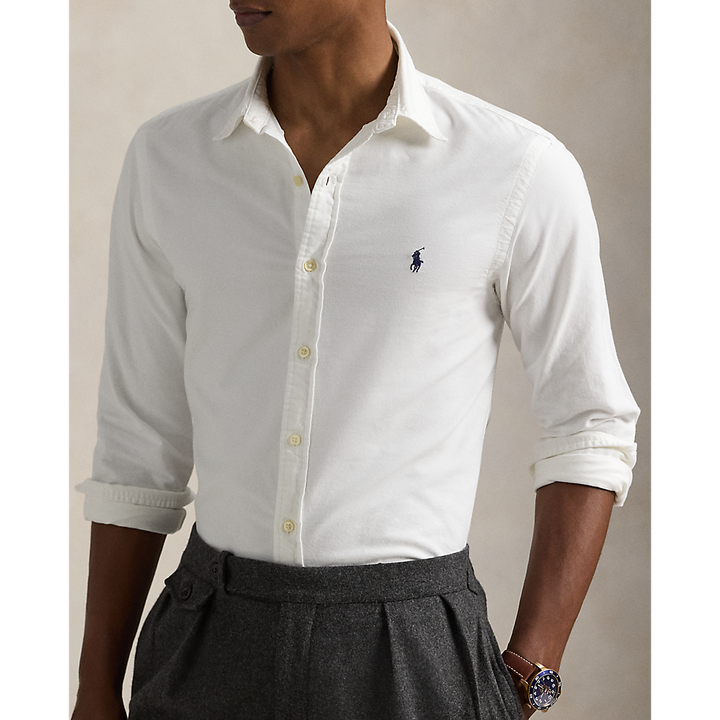 PRL Slim Fit Garment-Dyed Oxford Shirt/Košulja 710736557002