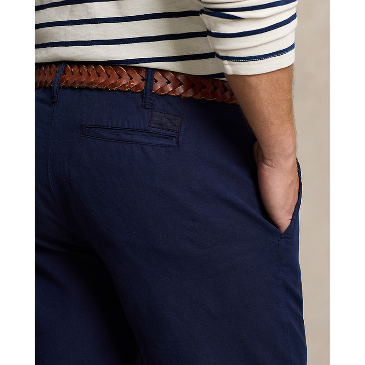PRL 21.5-cm Classic Fit Cotton-Linen Short/Bermude 710741375004