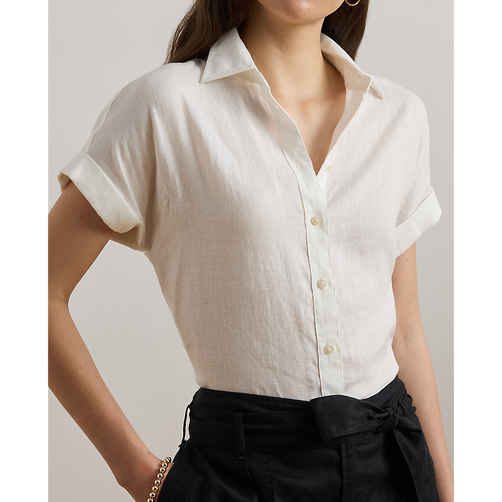 LRL Relaxed Fit Linen Short-Sleeve Shirt/Košulja 200699152001