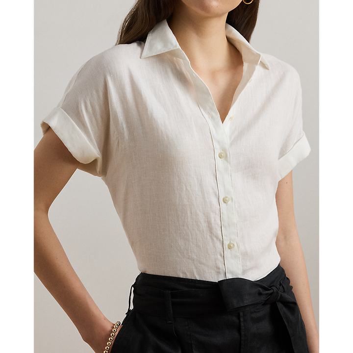 LRL Relaxed Fit Linen Short-Sleeve Shirt/Košulja 200699152001