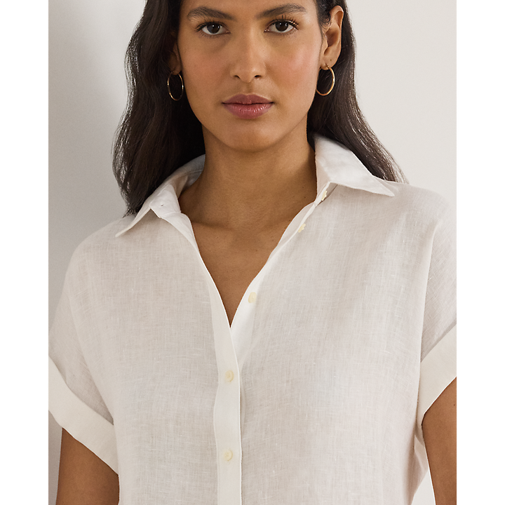 LRL Relaxed Fit Linen Short-Sleeve Shirt/Košulja 200699152001