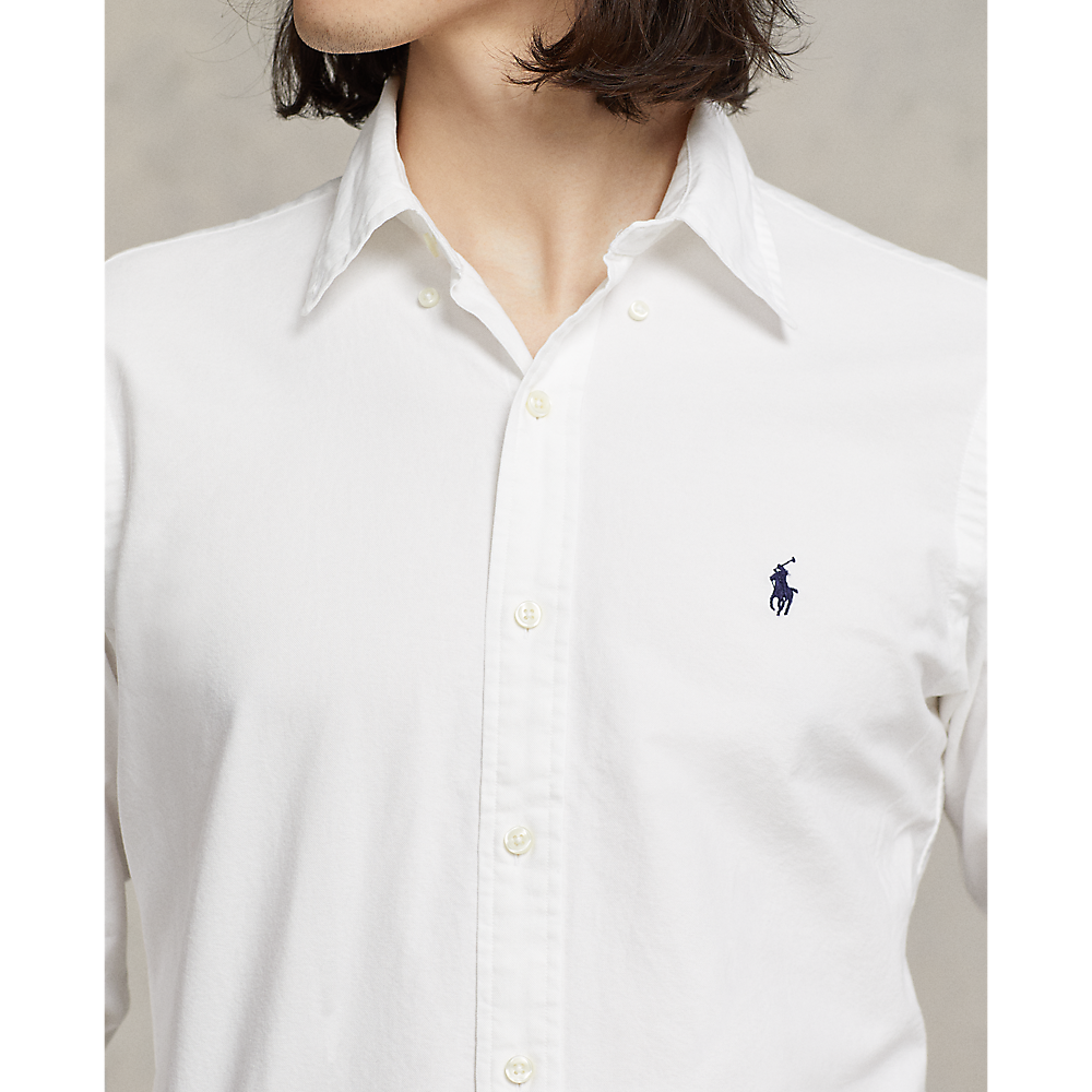 PRL Custom Fit Garment-Dyed Oxford Shirt/Košulja 710772290003