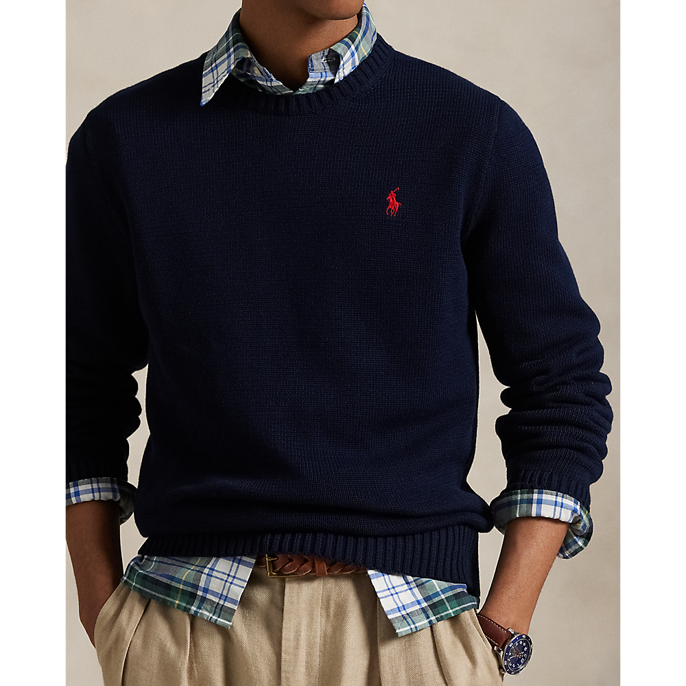 PRL Cotton Crewneck Jumper/Pulover 710810846001