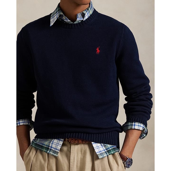 PRL Cotton Crewneck Jumper/Pulover 710810846001