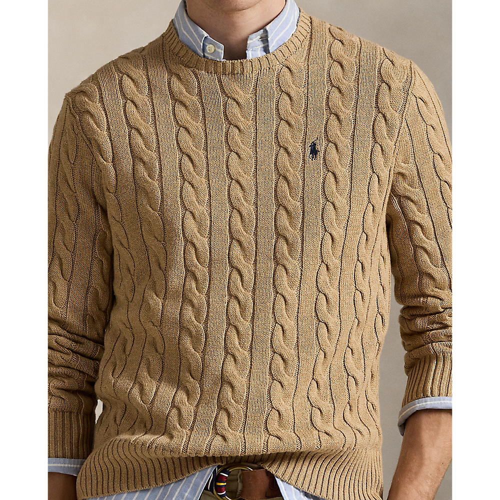 PRL Cable-Knit Cotton Jumper/Pulover 710775885014