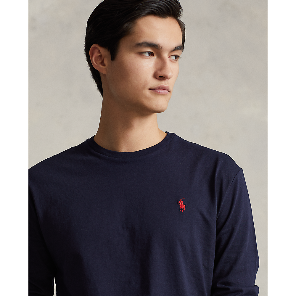 PRL Custom Slim Jersey Long-Sleeve T-Shirt/Majica 710671468024