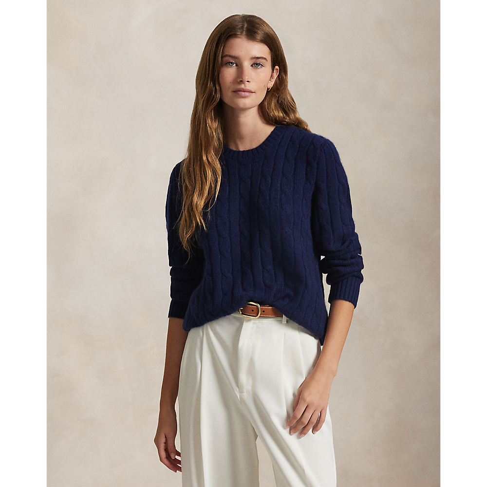 PRL The Iconic Cable-Knit Cashmere Jumper/Pulover 710876728008