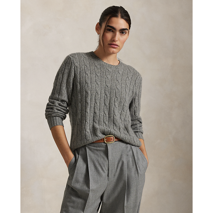 PRL The Iconic Cable-Knit Cashmere Jumper/Pulover 710876728009