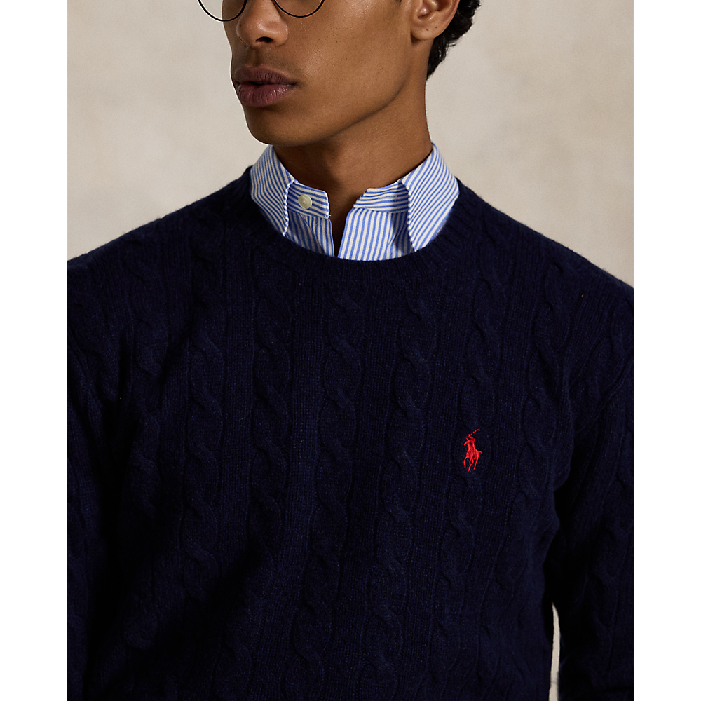 PRLCable-Knit Wool-Cashmere Jumper/Pulover 710876762002
