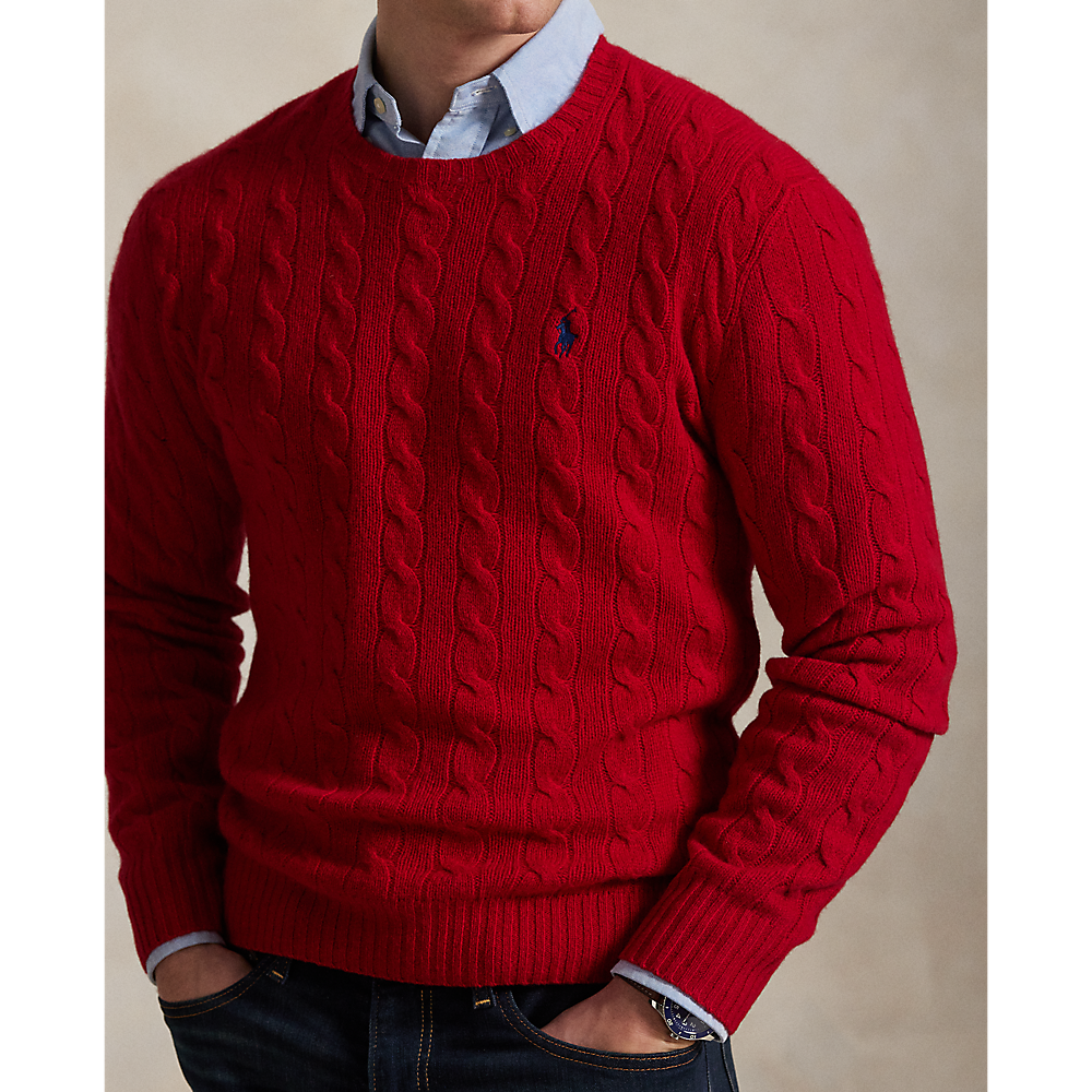 PRLCable-Knit Wool-Cashmere Jumper/Pulover 710876762006