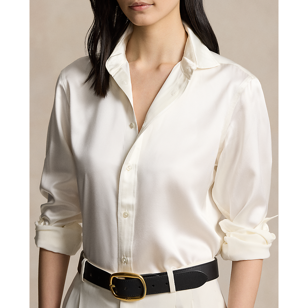 PRL Slim Fit Silk Shirt/Košulja 211891378001
