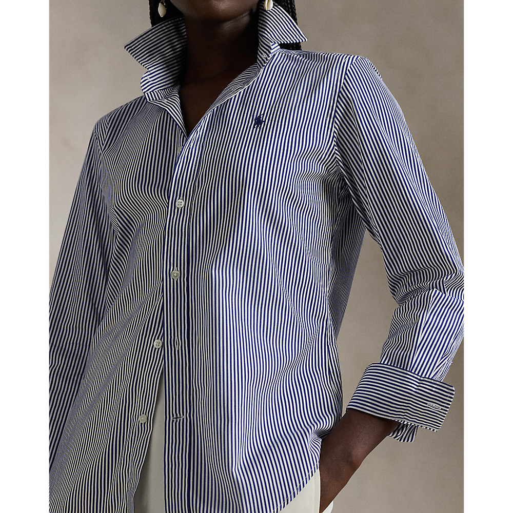 PRL Slim Fit Striped Cotton Shirt/Košulja 211891379001
