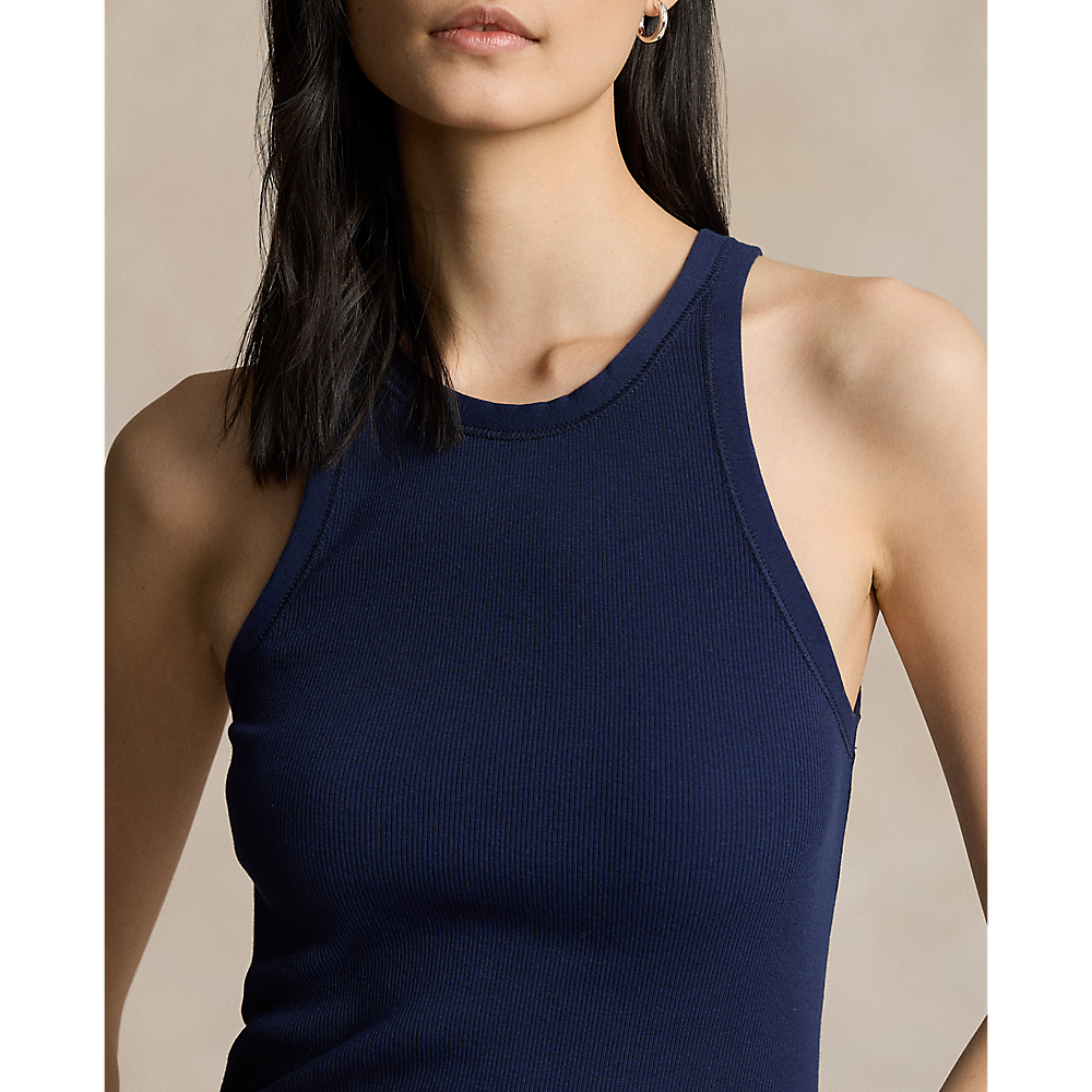 PRL Rib-Knit Cotton Tank/Majica 211897541004