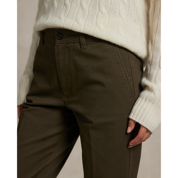 PRL Cropped Slim Fit Twill Chino Trouser/Hlače 211890343001