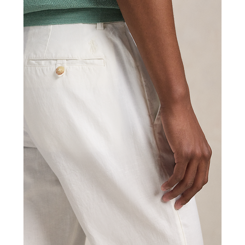 PRL Straight Fit Linen-Cotton Trouser/Hlače 710901796002