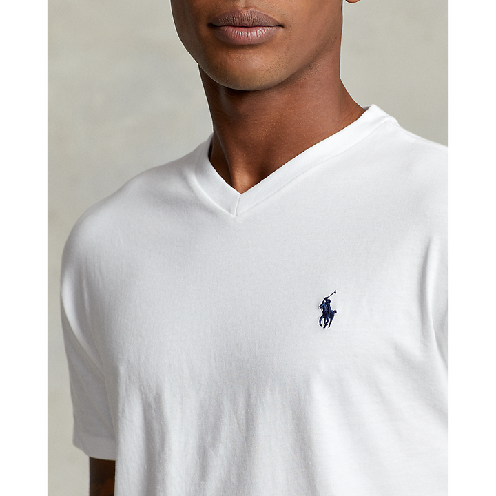 PRL Classic Fit Jersey V-Neck T-Shirt/Majica 710708261005