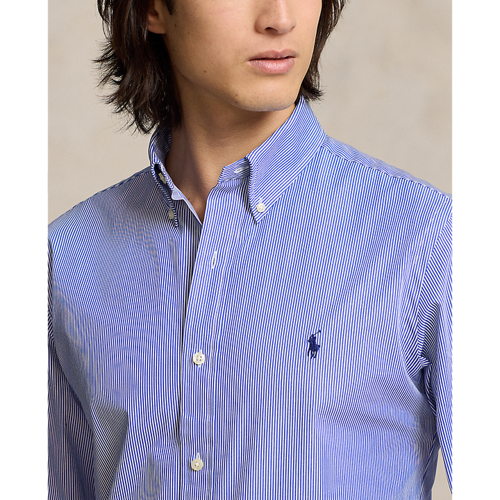 PRL Slim Fit Striped Stretch Poplin Shirt/Košulja 710928254007