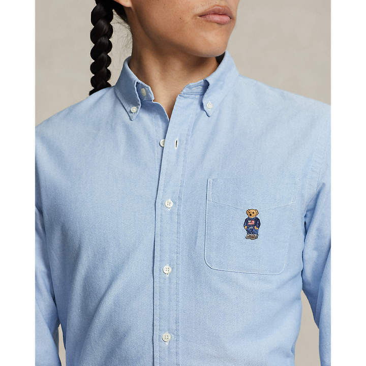 PRL Custom Fit Polo Bear Oxford Shirt/Košulja 710928917001