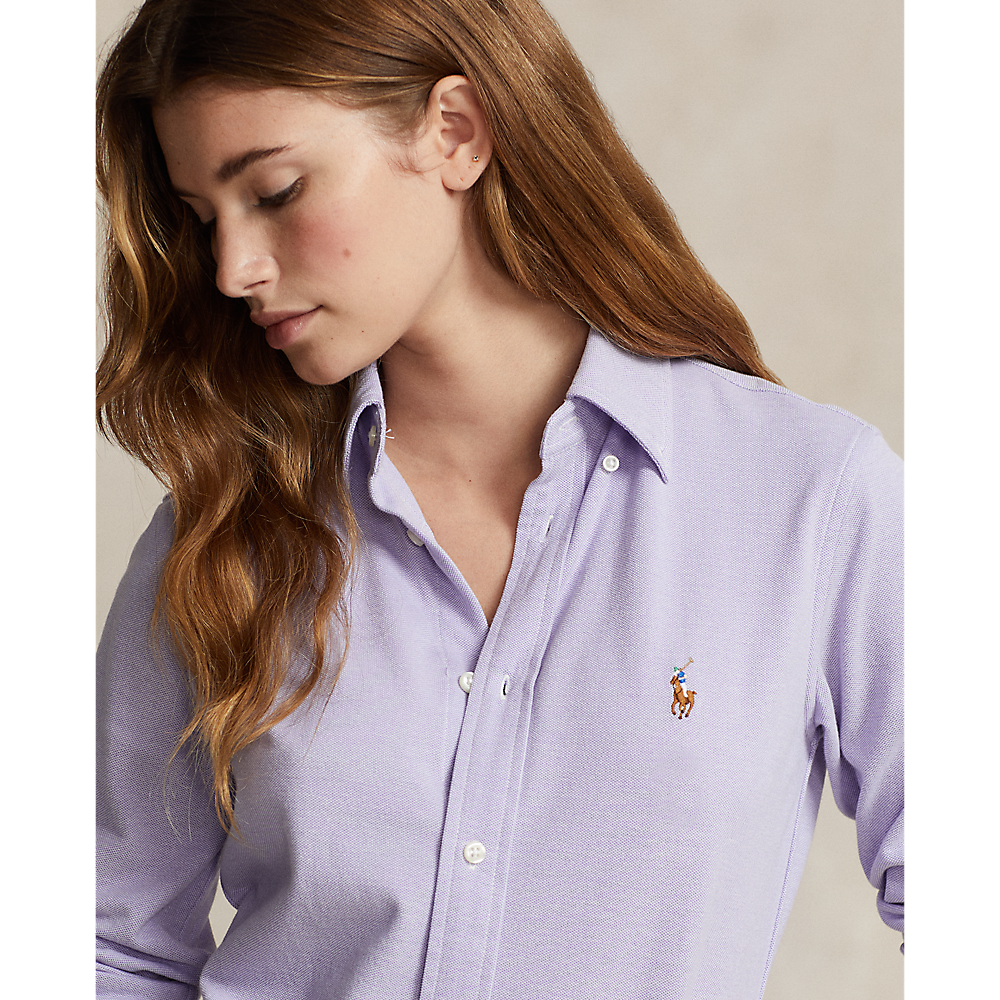 PRL Slim Fit Knit Cotton Oxford Shirt/Košulja 211924258001