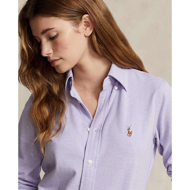 PRL Slim Fit Knit Cotton Oxford Shirt/Košulja 211924258001