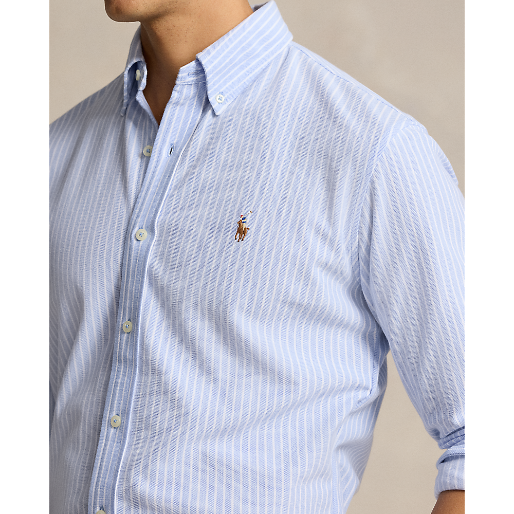 PRL Striped Knit Oxford Shirt/Košulja 710934575002