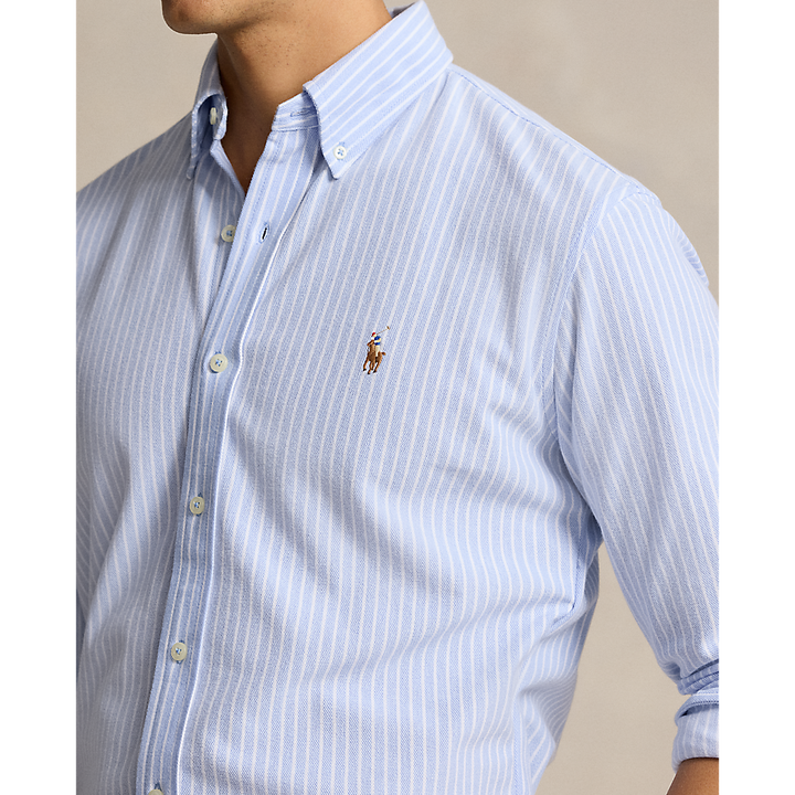PRL Striped Knit Oxford Shirt/Košulja 710934575002
