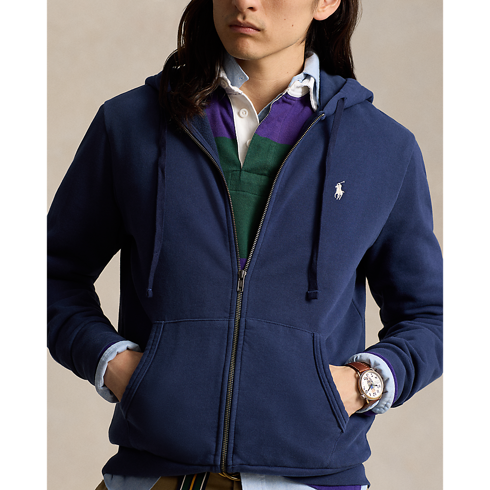 PRL Loopback Fleece Full-Zip Hoodie/Pulover 710916692014