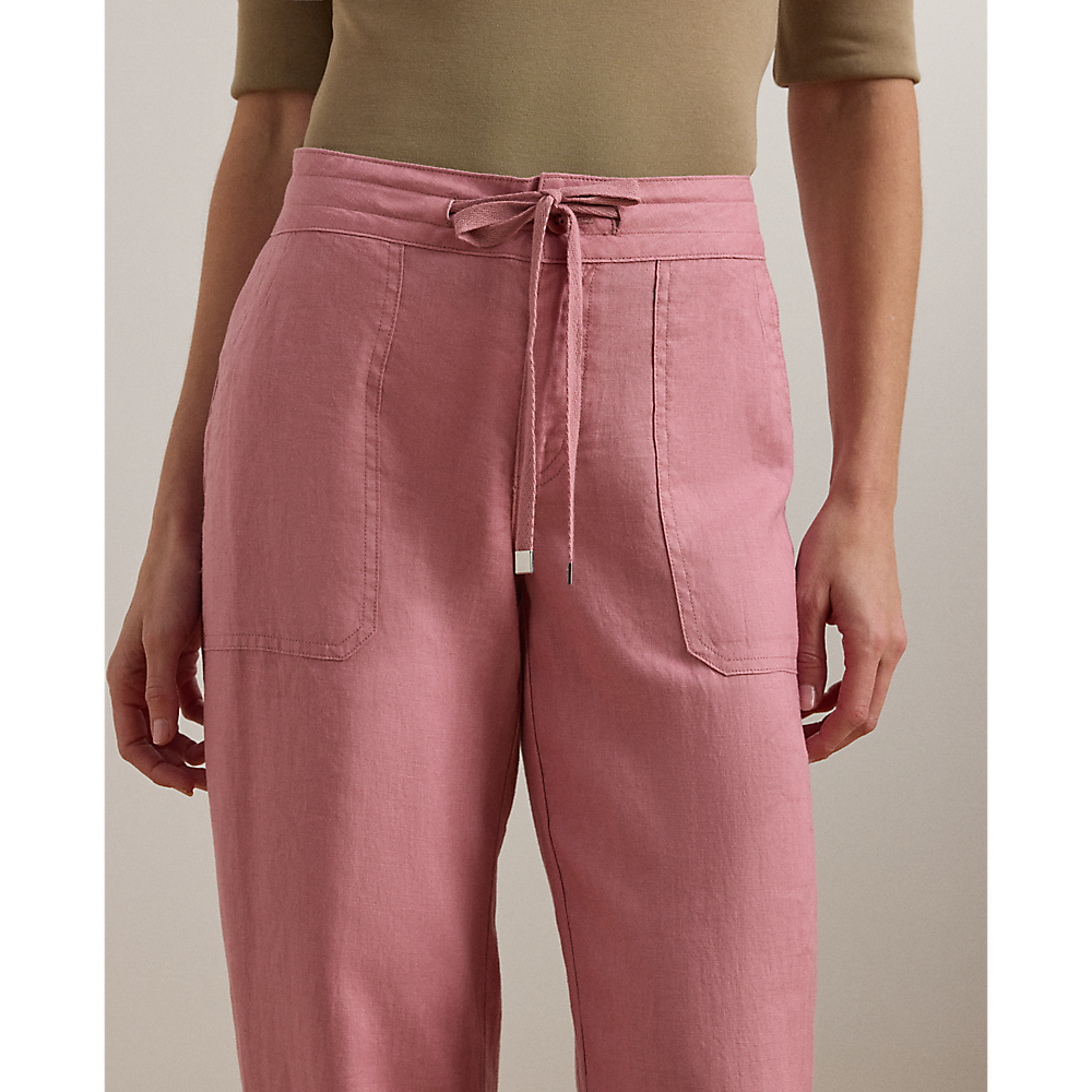 LRL Linen Wide-Leg Trouser/Hlače 200735136022