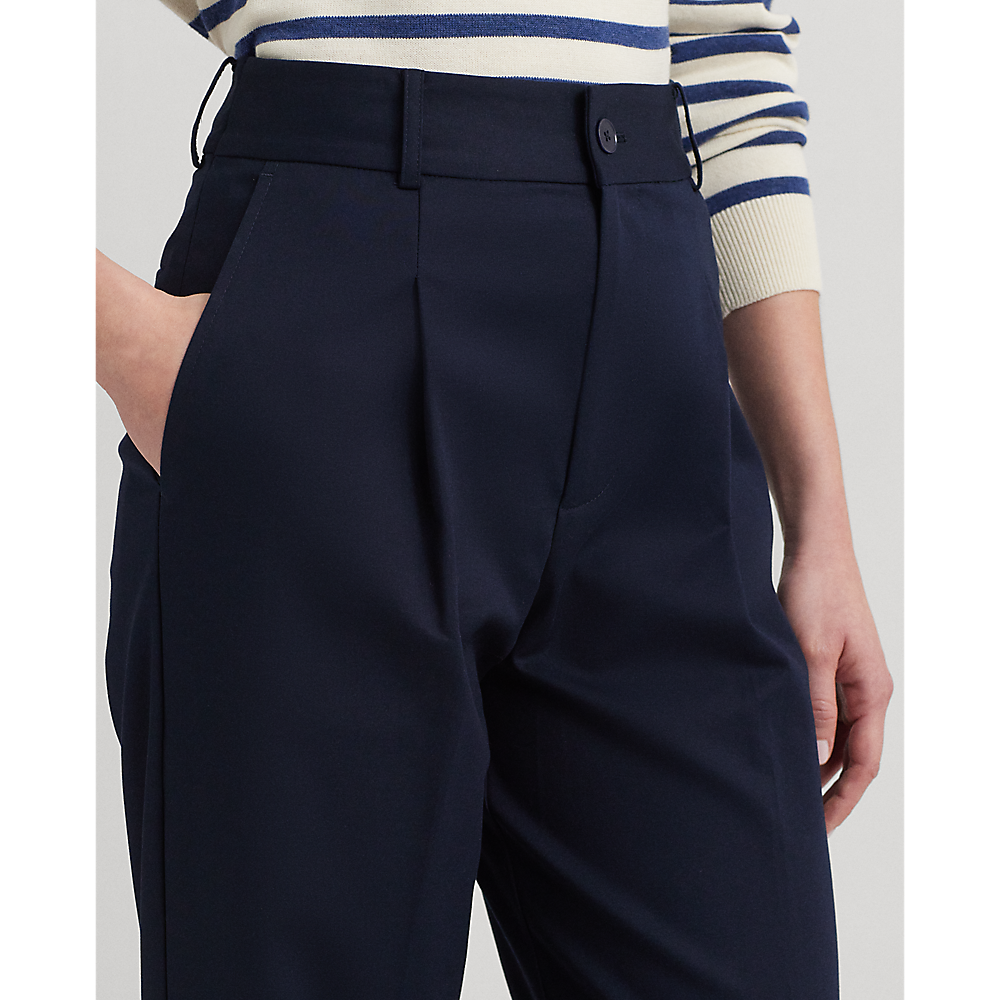 LRL Double-Faced Cotton Ankle Trouser/Hlače 200871814009