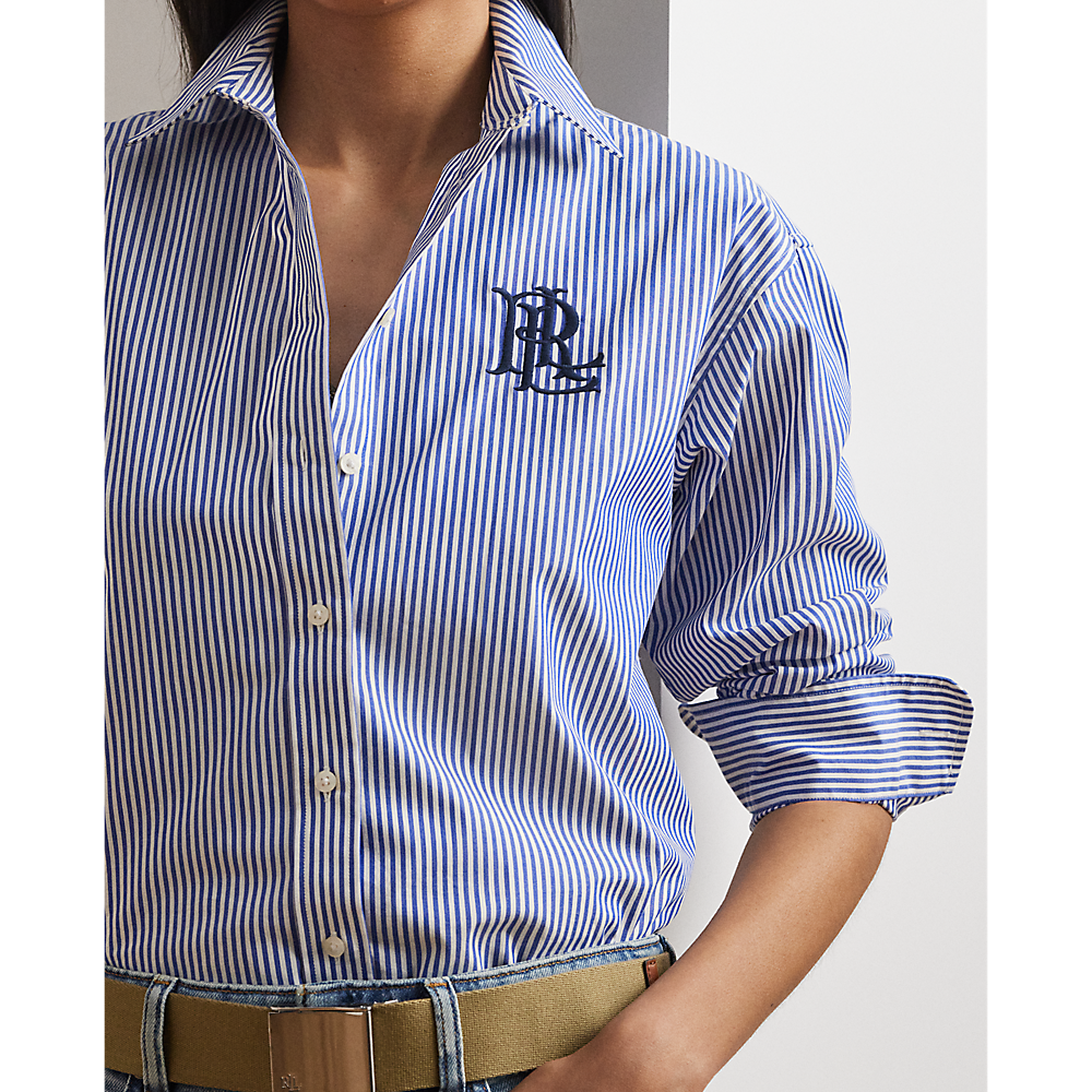 LRL Relaxed Fit Striped Stretch Cotton Shirt/Košulja 200932539001
