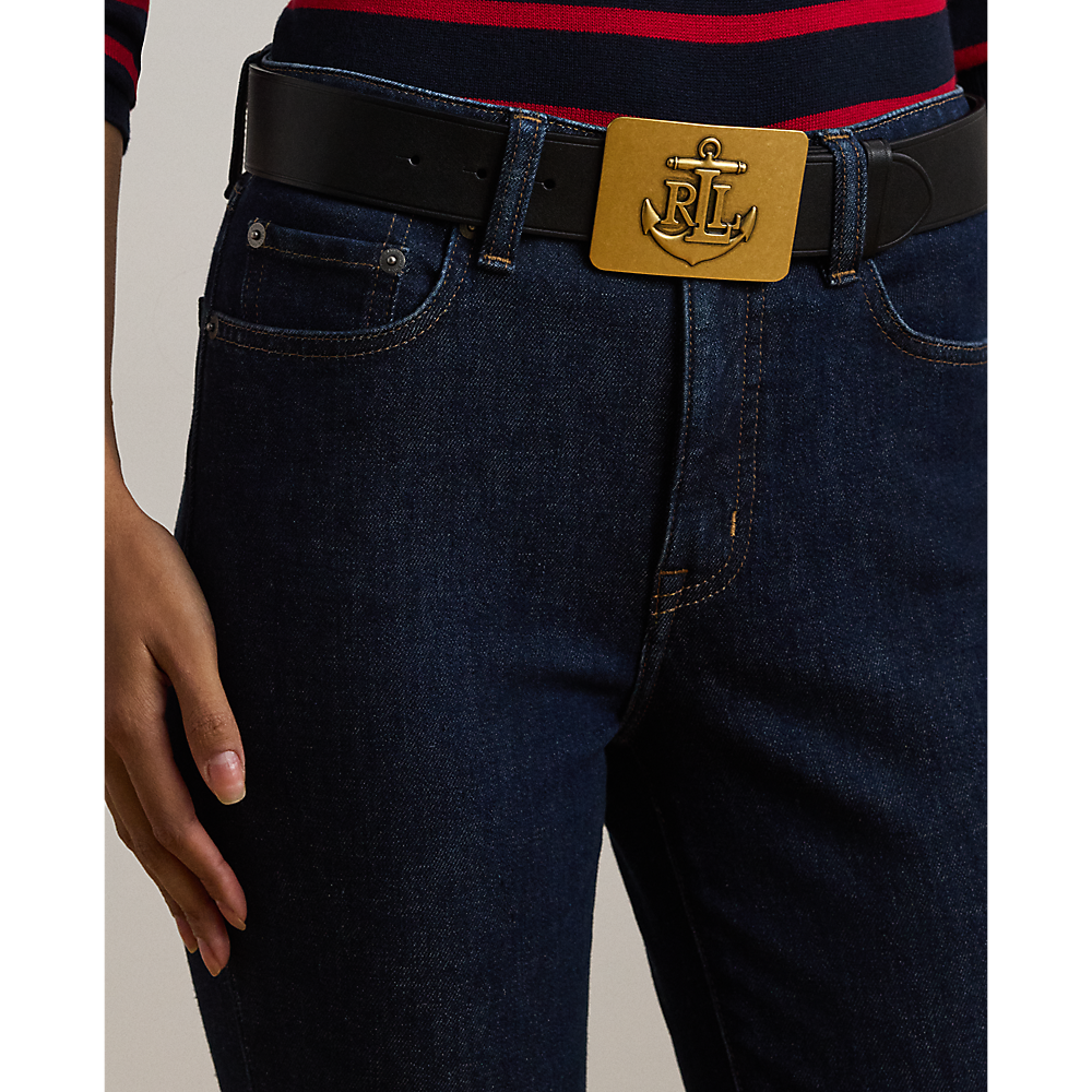 LRL High-Rise Skinny Ankle Jean/Hlače 200960600001
