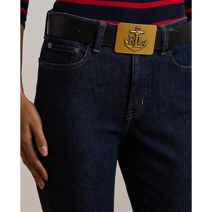 LRL High-Rise Skinny Ankle Jean/Hlače 200960600001