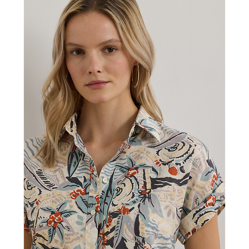 LRL Relaxed Fit Print Short-Sleeve Shirt/Košulja 200963699001